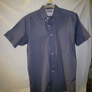 Eddie Bauer Men's TM (blue/black) Checkered Shirt